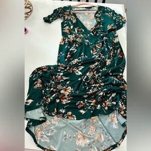 XXL Dark Green Dress